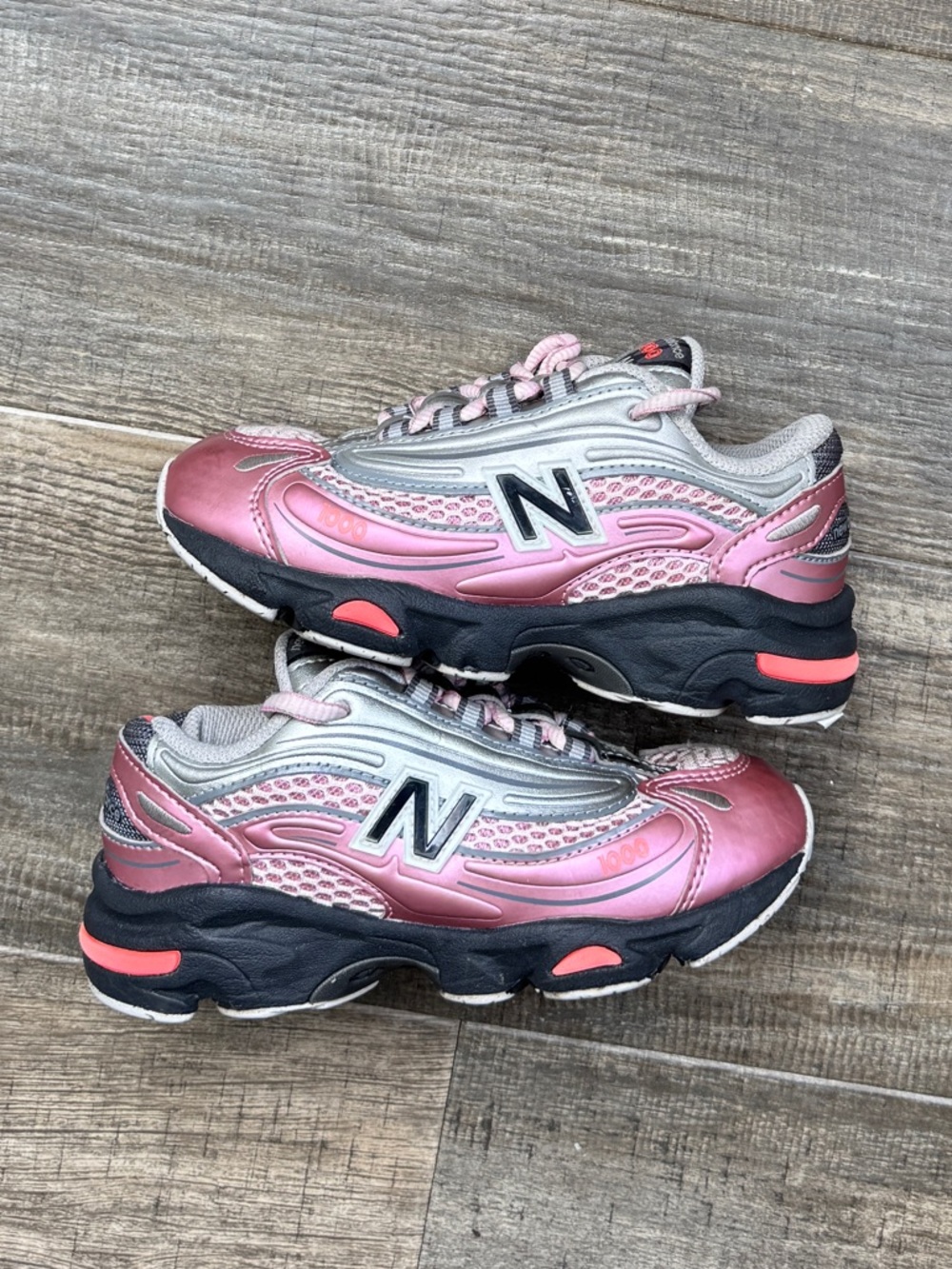 New Balance 1000 "Platinum/Pink/Black" 11c